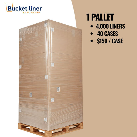 5 Gallon Liners - Pallet/Bulk Order