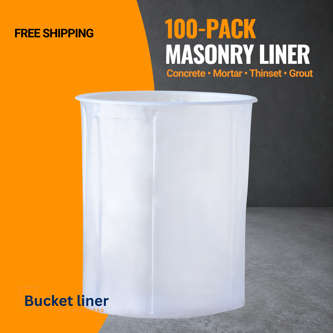 80g | MASONRY LINER | Concrete • Mortar • Thinset • Grout