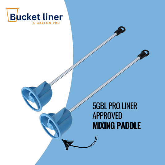 5GBL Pro™ Liner-Friendly Epoxy, Resin & Paint Mixing Paddles (2-Pack)