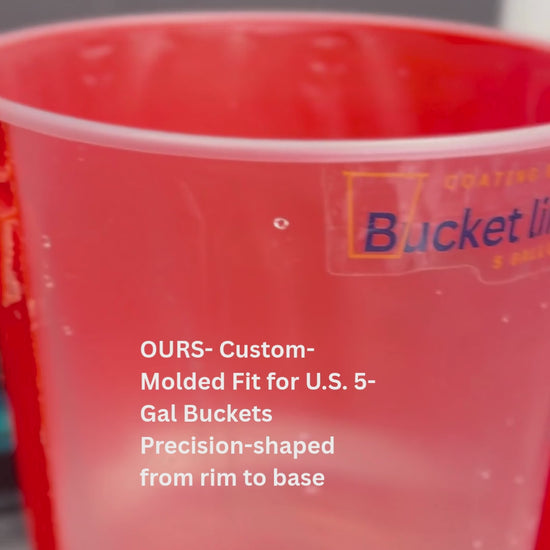 comparing 5 gallon bucket liner pro vs generic amazon disposable liners 